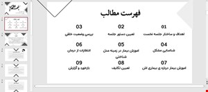 پاورپوینت فصل سوم (ساختار نخستین جلسه درمان ) کتاب شناخت درمانی مبانی و فراتر از آن جدیت اس.بک